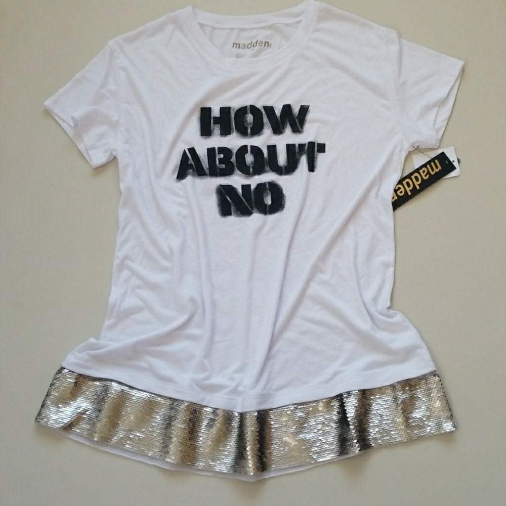 Madden Graphic Shirt Sequins